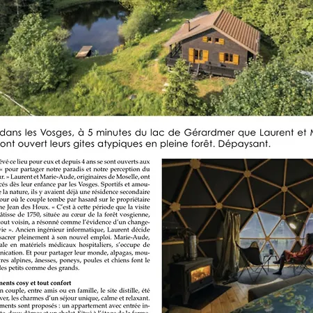 Tranquille A La Ferme Vosgienne Avec Parking - Fr-1-589-779 * Sapois (Vosges)