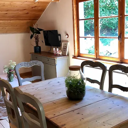 Lägenhet Tranquille A La Ferme Vosgienne Avec Parking - Fr-1-589-779